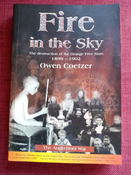Fire in the Sky - Owen Coetzer. S/c, 1st Ed. 2002