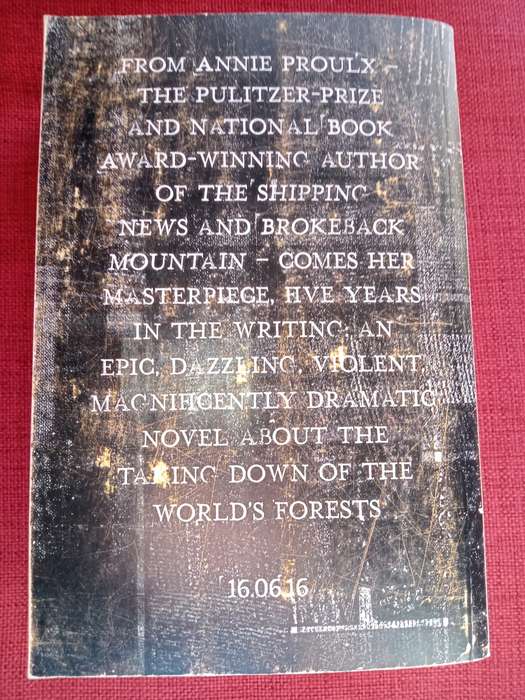 Barkskins by Annie Proulx. First edition 2016. S/C. 714 pp.