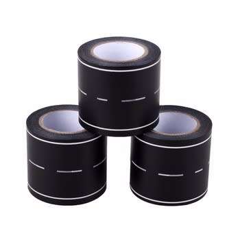 Road Car Tape - Great for Kids, 5m Sticker Roll for Cars, Stick to Floors and Walls, No residue