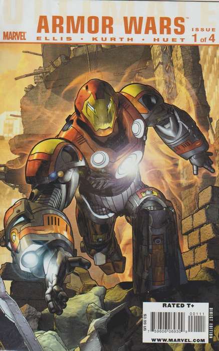 Marvel Comics Ultimate Armor Wars (2009) #1A rare collectable