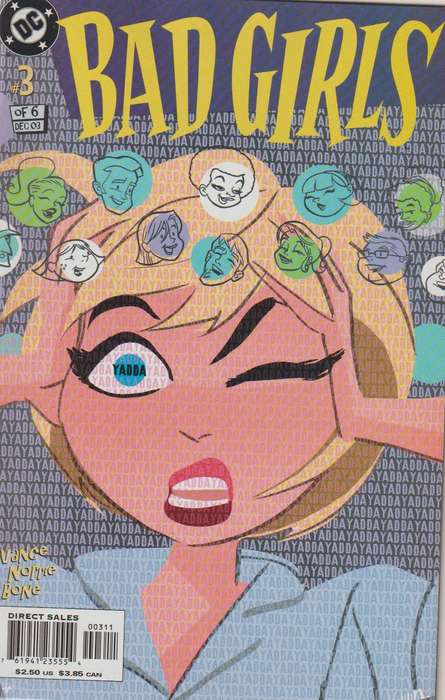 DC Comics Bad Girls #3 of 6 (2003) comic book old rare vintage collectable