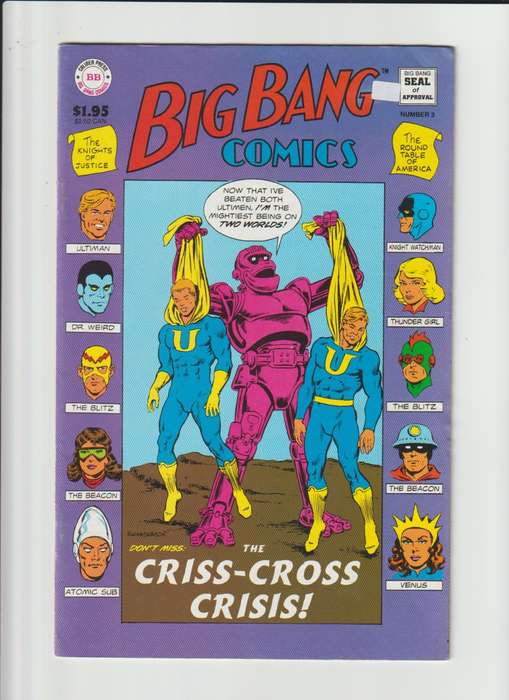Big Bang Comics (1994 1st Series Caliber) #3 old vintage rare collectable