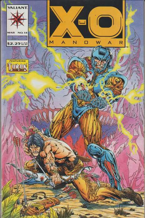 Valiant Comics X-O Manowar (1992 1st Series) #14 rare old vintage collectable