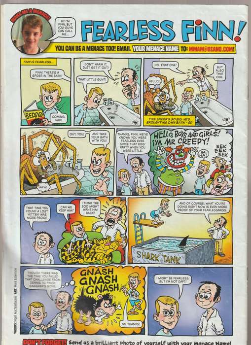 Beano comics #16 March 2019 comic book