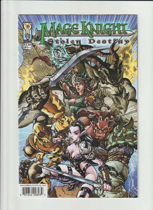 IDW Publishing comic books - Mage Knight Stolen Destiny (2002) #1 rare collectable