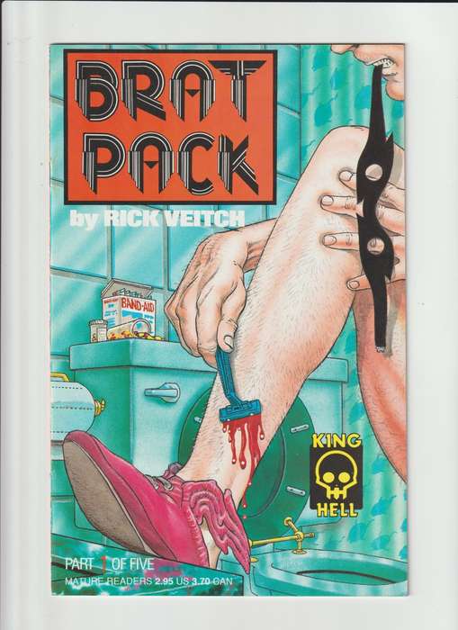 King Hell Comic books -  Brat Pack (1990) #1 rare vintage old collectable
