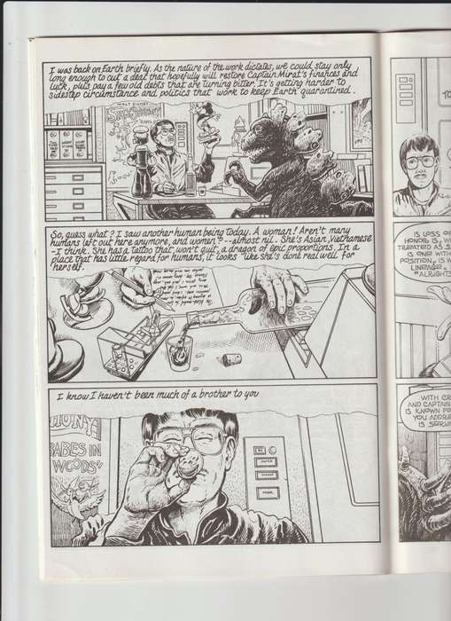 Kitchen Sink Comics Alien Fire (1987) #1 rare old vintage collectable
