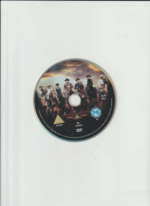 The Magnificent Seven DVD movie action adventure drama western cowboys film classic