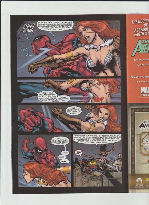Marvel comic books Spider-Man Red Sonja (2007) #2A (bagged and boarded)