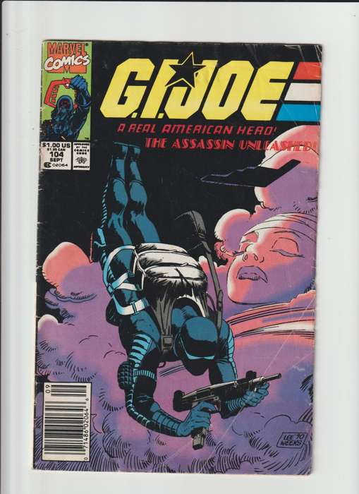 Marvel Comics GI Joe (1982 Marvel) #104 old rare vintage collectable retro