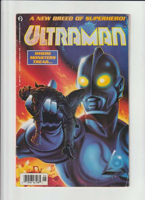 Ultra Comic books Ultraman (1993 1st Series) #2 rare retro vintage old collectable