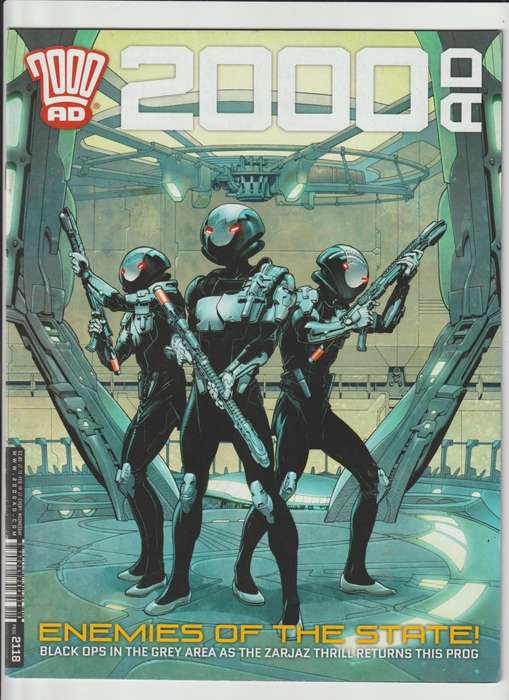 2000 AD Prog 2118 Released 13th Feb 2019 comic book rare collectable