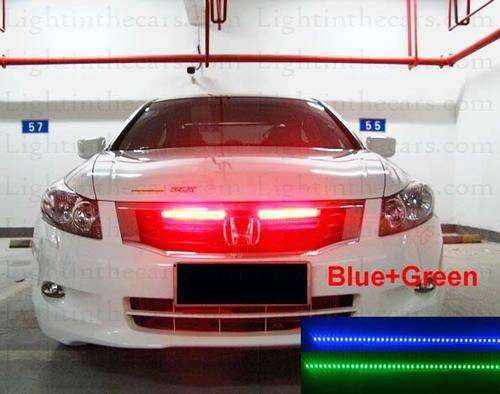 1 x GREEN 5050 LED KNIGHT RIDER LIGHT WITH WIRELESS REMOTE CONTROL