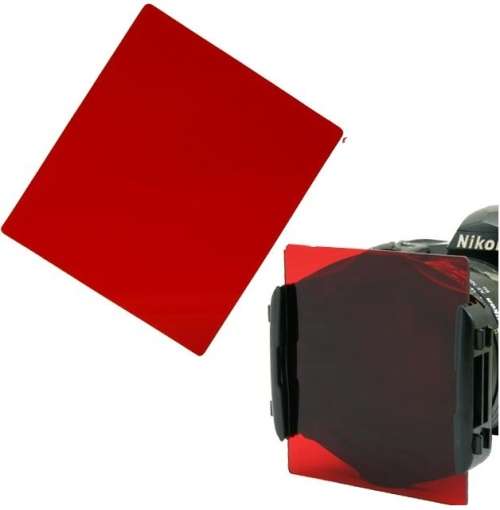 Monotone ND Filter for Cokin P Type Filter (RED)