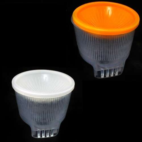 Lambency - Flash Diffuser with White + Amber Domes (70MM x 50MM Flash Heads)