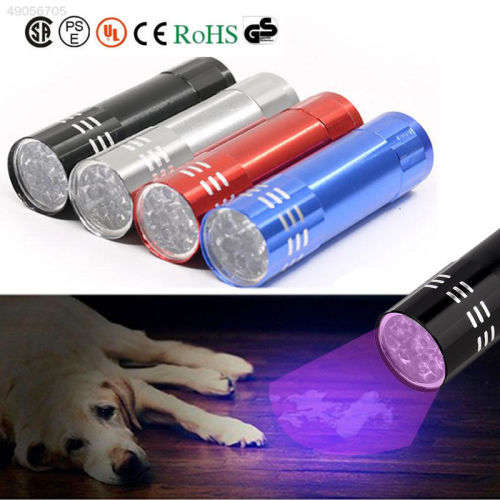 Aluminum 9 LED Torch (BLUE)