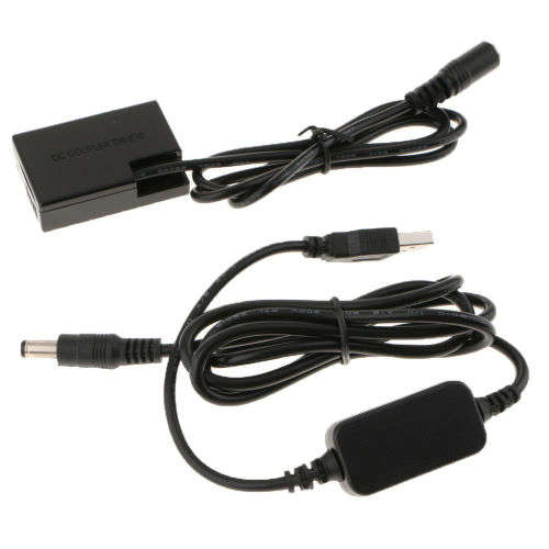 USB POWERED ACK-E18 AC Adapter for Canon 200D 250D 77D 750D 760D (For LP-E17 Battery)