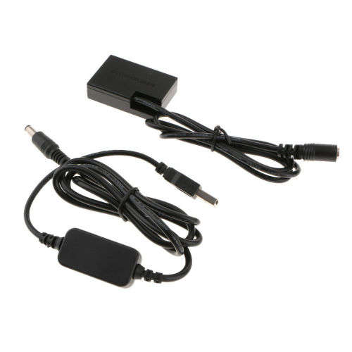 USB POWERED ACK-E18 AC Adapter for Canon 200D 250D 77D 750D 760D (For LP-E17 Battery)