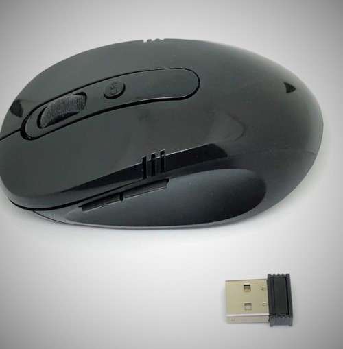 2.4GHz Wireless Cordless Optical Mouse USB Receiver for PC Laptop