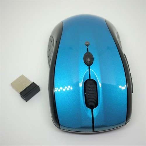 2.4GHz Wireless Cordless Optical Mouse USB Receiver for PC Laptop