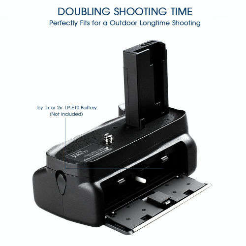 Generic Battery Grip for Canon EOS 1100D 1200D 1300D