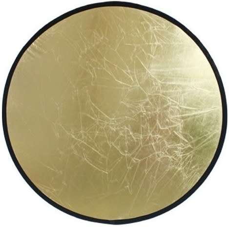 2-in-1 Circular Reflector 60cm (Silver & Gold)