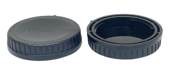 Rear Lens Cap * 1pcs + Camera Body Cap * 1pcs for Nikon 1 Mount N1 J1 J2 J3 S1 V1 V2