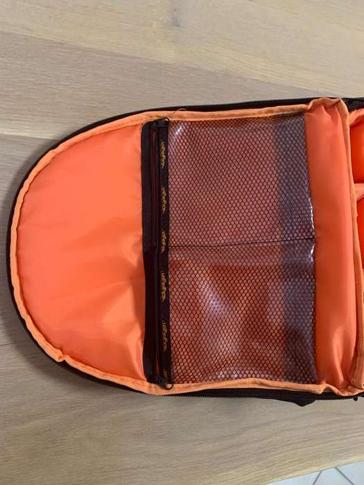 Camera Bag Backpack DSLR Case (Orange Inner)