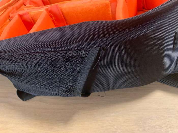 Camera Bag Backpack DSLR Case (Orange Inner)