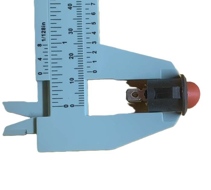 Oval shaped On/Off Switch Power Supply Switch 22x12 mm