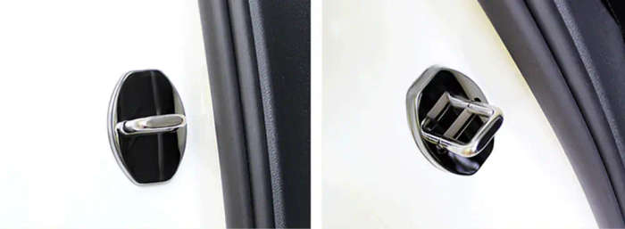 4 pcs Door Lock Decoration Cover - for AUDI & VW