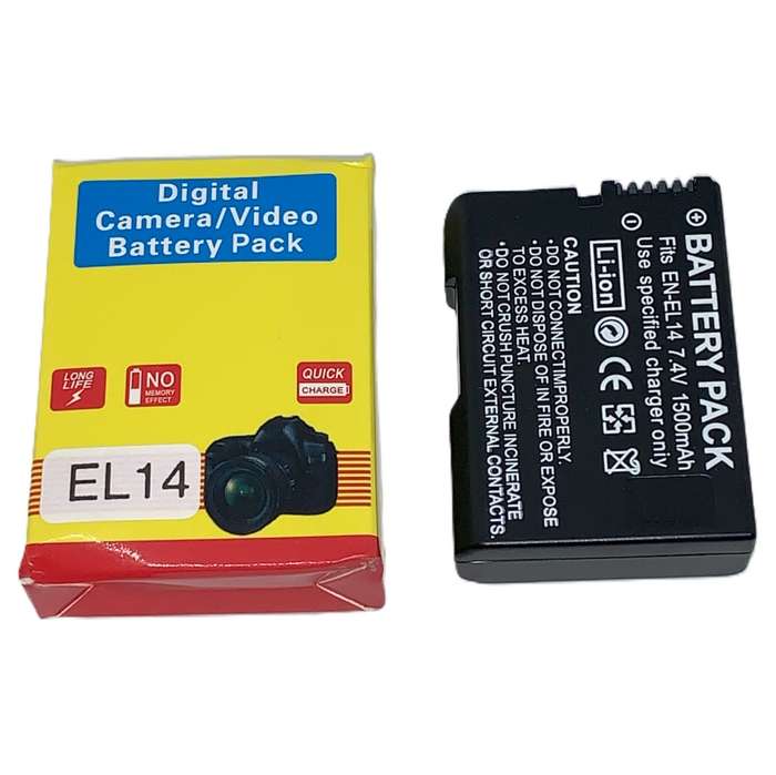 Generic EN-EL14 Battery for Nikon