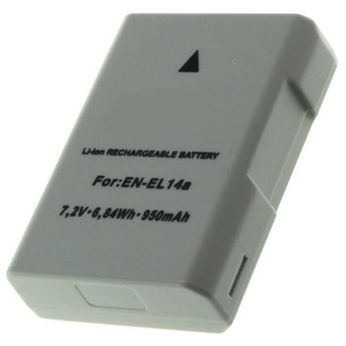 Generic EN-EL14a Battery for Nikon D5100 D3100 D3200 Coolpix P7100 P7000