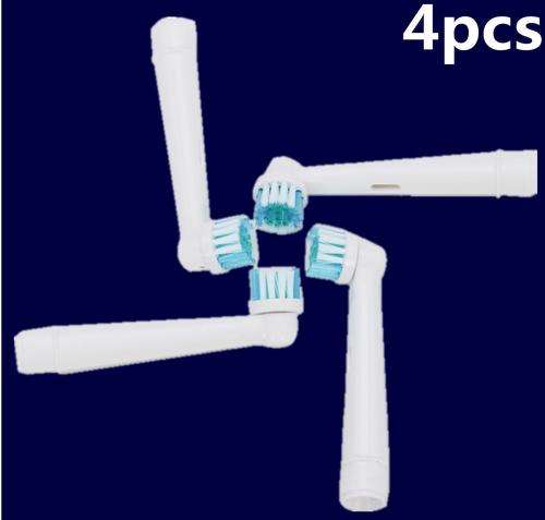 4 PCS Electric Tooth brush Heads Replacement for Braun Oral B FLOSS ACTION