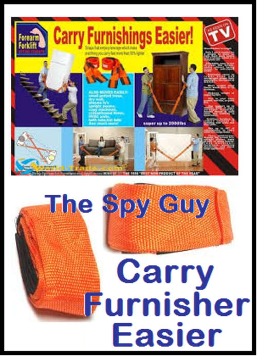 Carry Furnisher Easier with Forklift Straps For Office & Home Move or Carry Things 50% Lighter