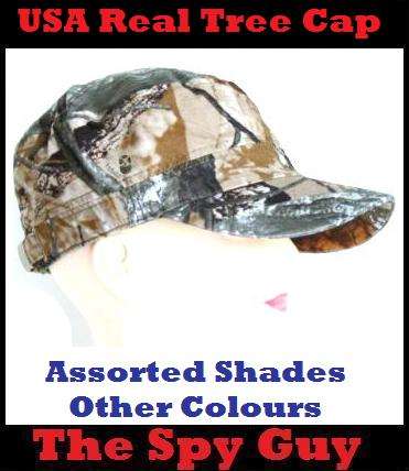 USA Style REAL TREE AUTUMN Cap Other Assorted Shades Other Colours Also Available