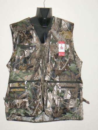 Fishing Vest (XL) in Real Tree Print by Z & Y Hunting, War Game and Casual Wear Jacket