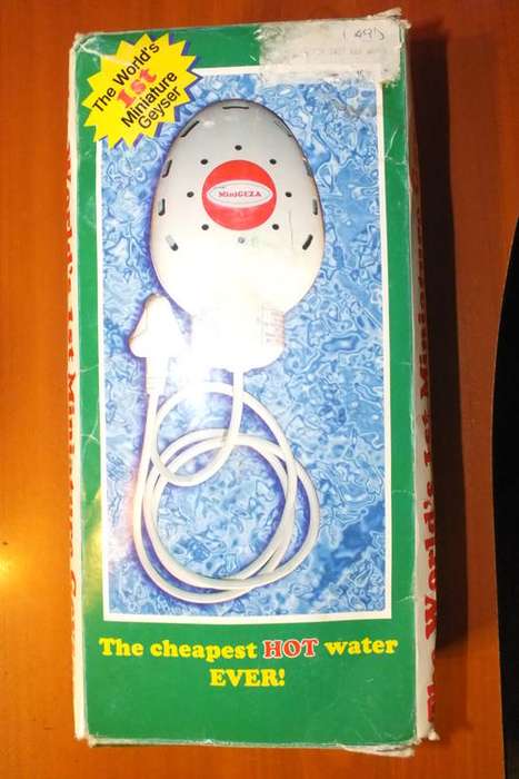 Mini Geyser - The cheapest hot water ever