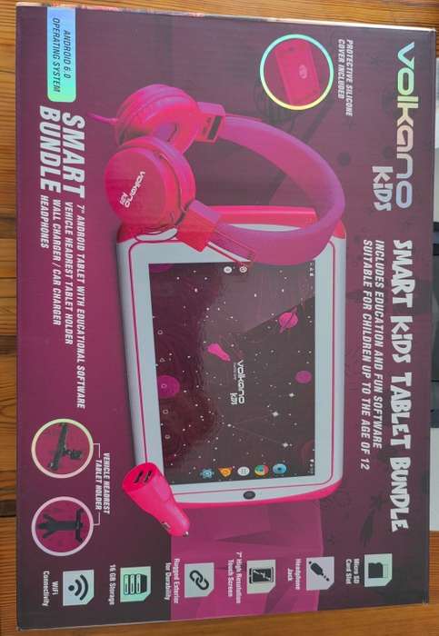 Volcano smart kids tablet bundle