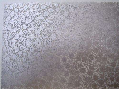 VELLUM, printed - A5 - flower design