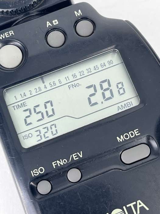 MINOLTA 4F Ambient light meter