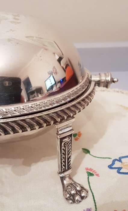 Silver Butter/Serving Dish