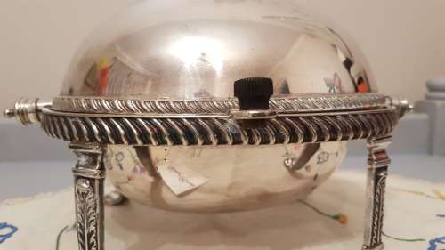Silver Butter/Serving Dish
