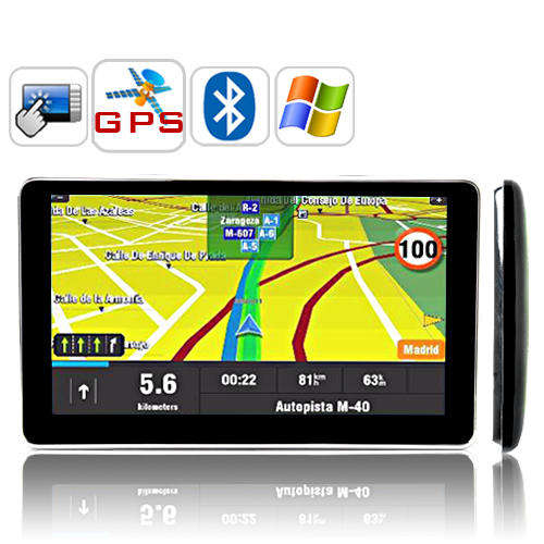 6 Inch Touchscreen Car GPS w/ Bluetooth + Wireless Camera