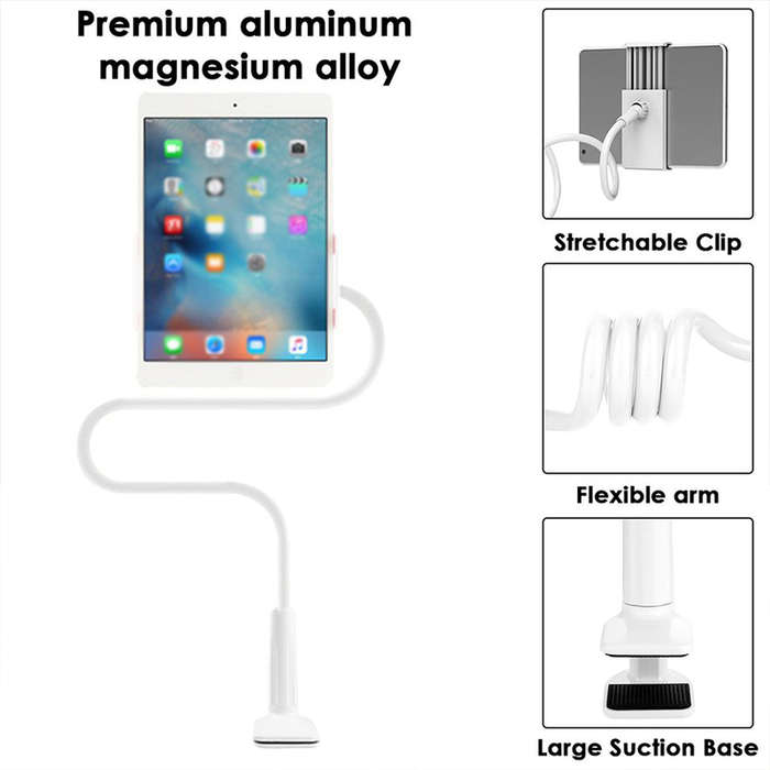 Spiral Base Lazy Mobile Phone Tablet Holder Bedside Mobile Phone Holder