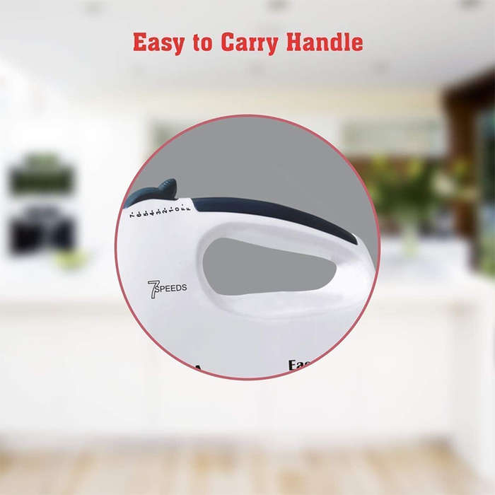 The Scarlett Super Hand Mixer Is Easy To Hold, Has 7 Speed Settings And Is Simple To Operate.