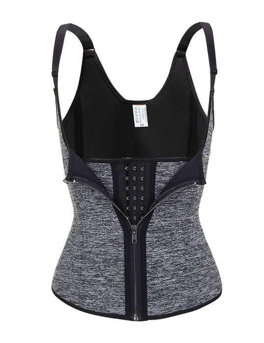 Womens grey waist trainers shapewear