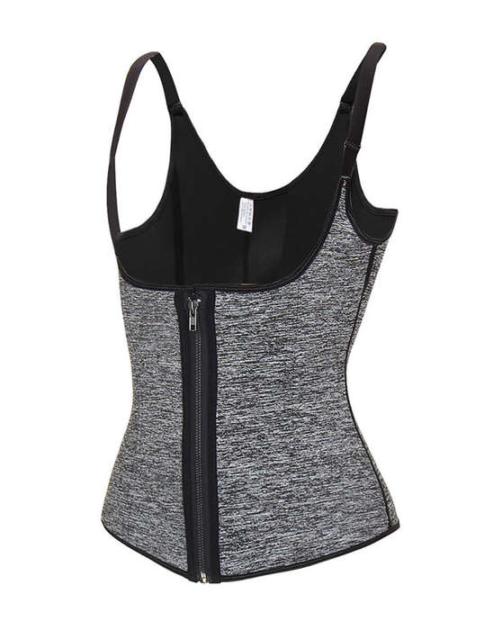 Womens grey waist trainers shapewear