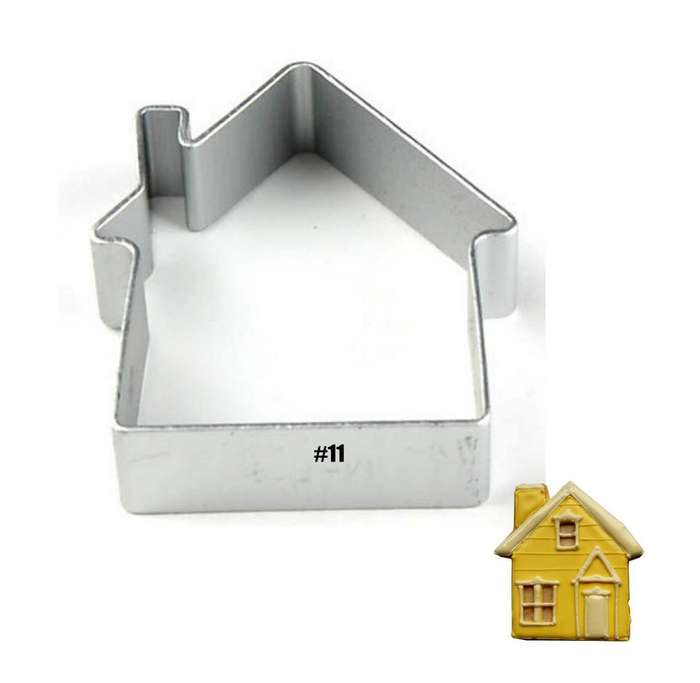 COOKIE - FONDANT - JELLY - CLAY - METAL - CUTTER - HOUSE