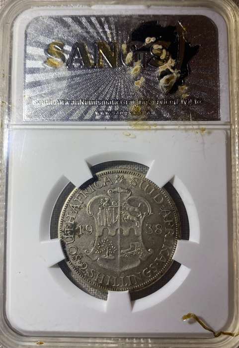 1938 South Africa Two Shillings